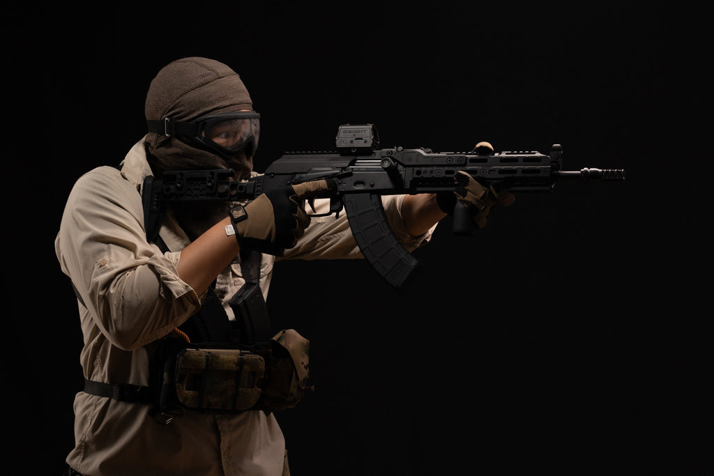 Olight OSIGHT R shown in an official studio action scene