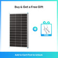 Renogy 100W N-Type Bifacial Solar Panel