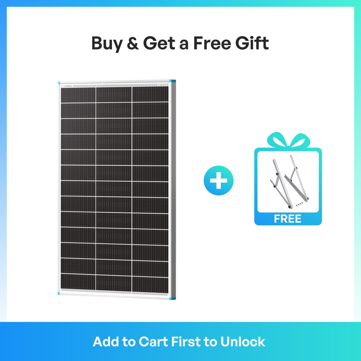Renogy 100W N-Type Bifacial Solar Panel