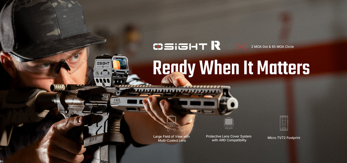 Olight OSIGHT R official Ready When It Matters product feature image