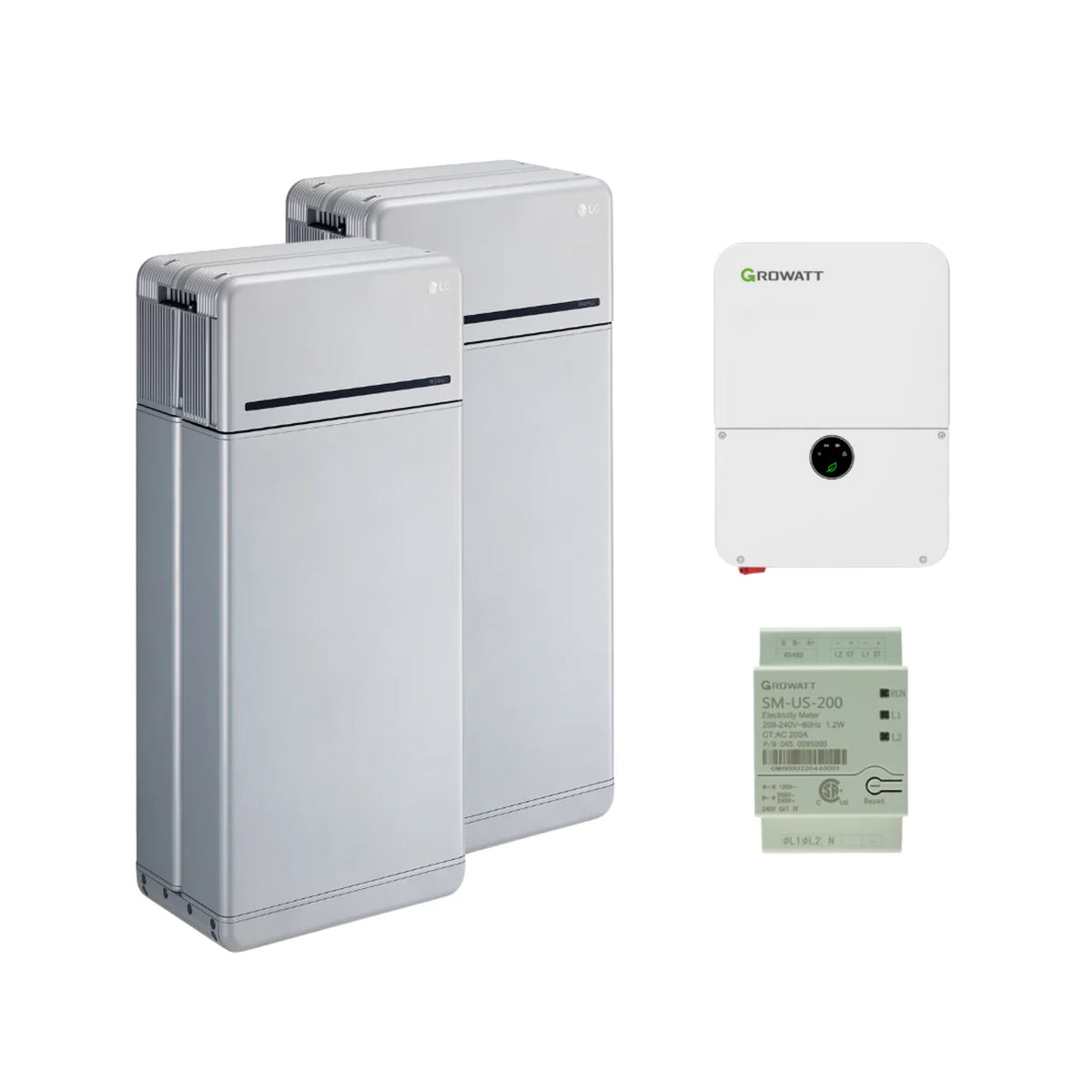 LG 16H Prime 16kWh Battery + Growatt Inverter Bundle