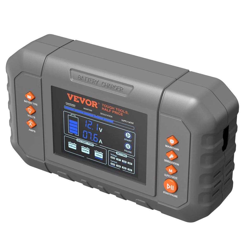 VEVOR smart battery charger alternate front product view