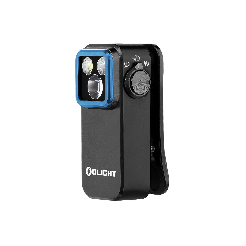 Olight Oclip 2 Pro Matte Black side view