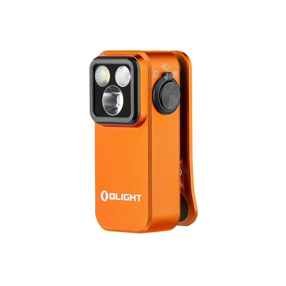 Olight Oclip 2 Pro Orange side view