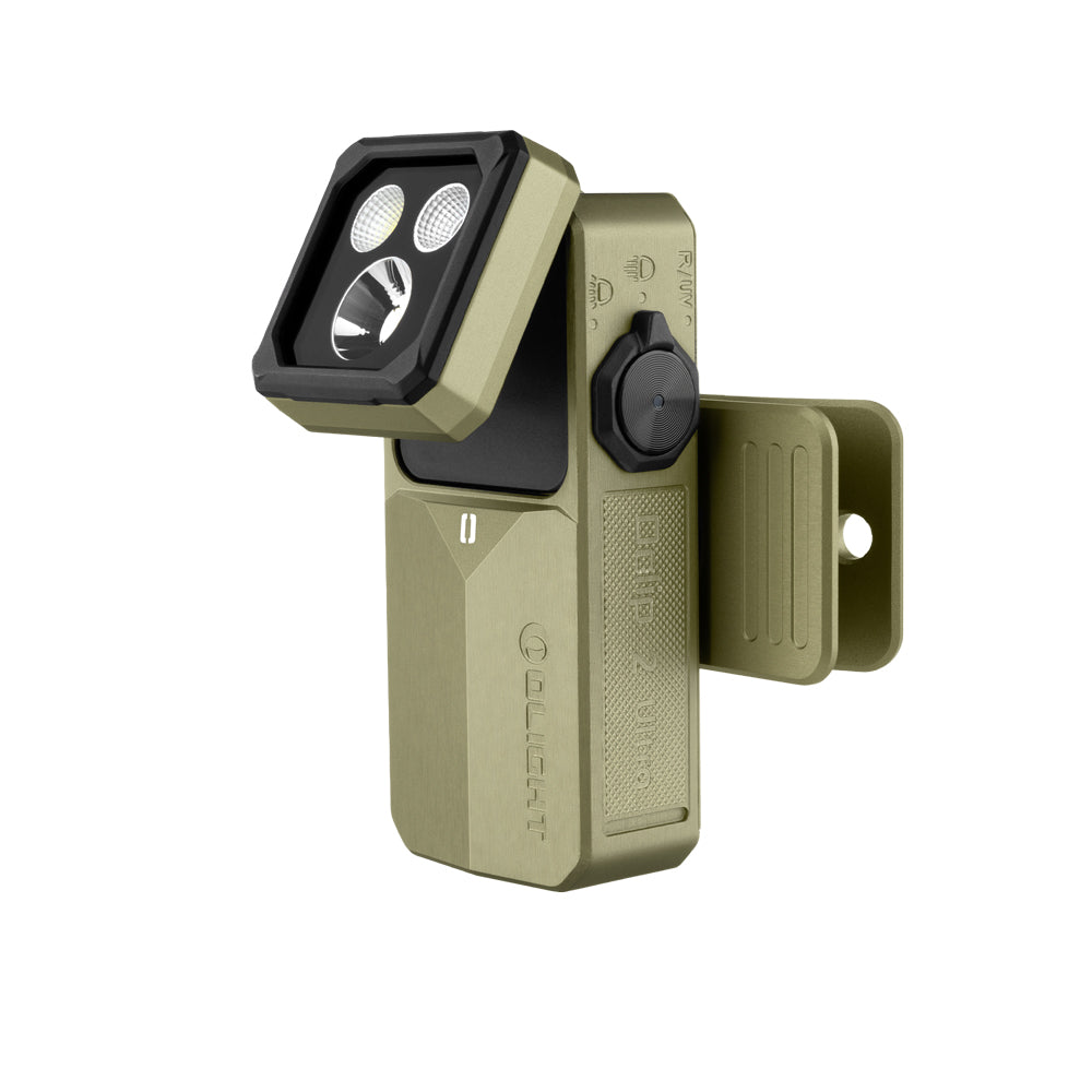 Olight Oclip 2 Ultra Olive Green alternate official product view