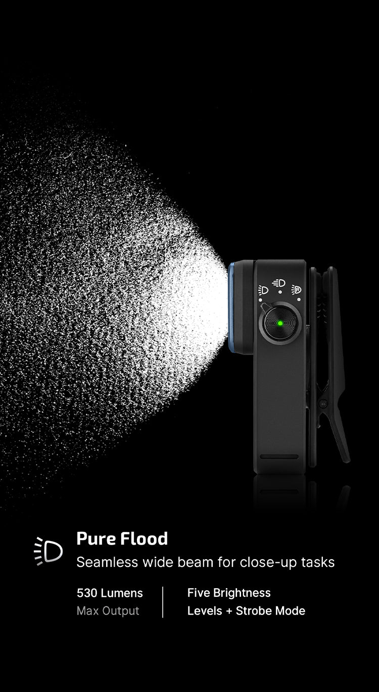 Olight Oclip 2 Ultra pure floodlight mode