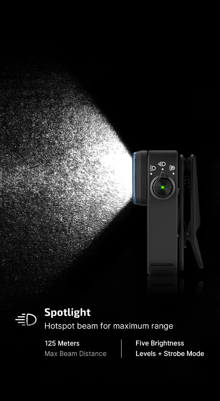 Olight Oclip 2 Ultra spotlight mode