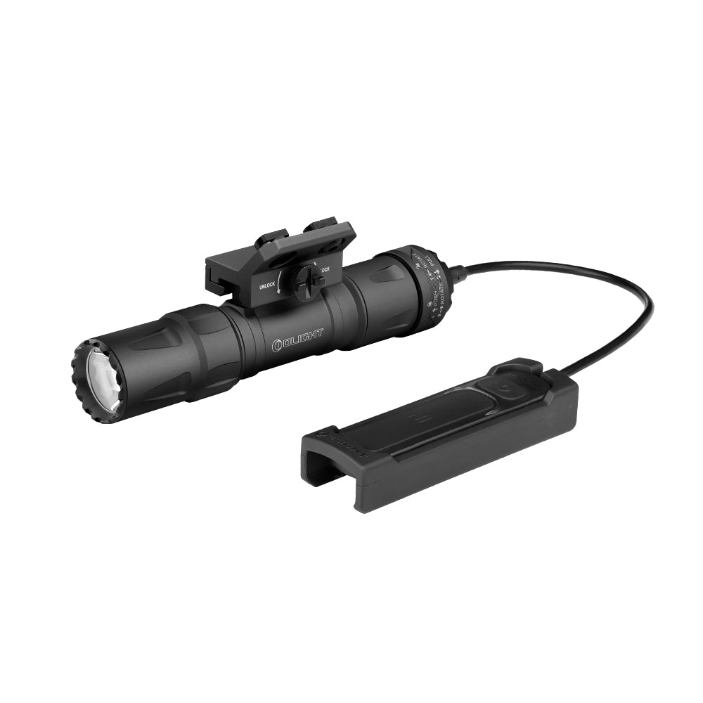 Olight Odin S M-LOK Matte Black with magnetic remote switch
