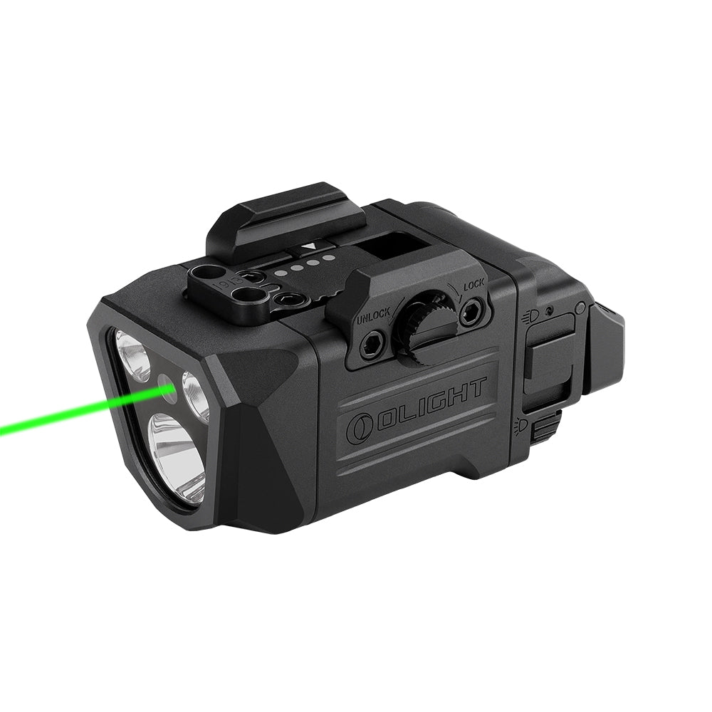 Olight PL X GL black light with green laser activated