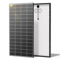 Renogy 320W N-Type rigid solar panel front and rear product view