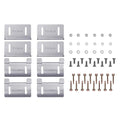 Renogy Curved Z Brackets — Set of 4 for RV / Boat Solar