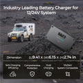 Renogy REGO 12V/24V 30A bidirectional DC-DC battery charger RBC2115DS-21W-G1-US