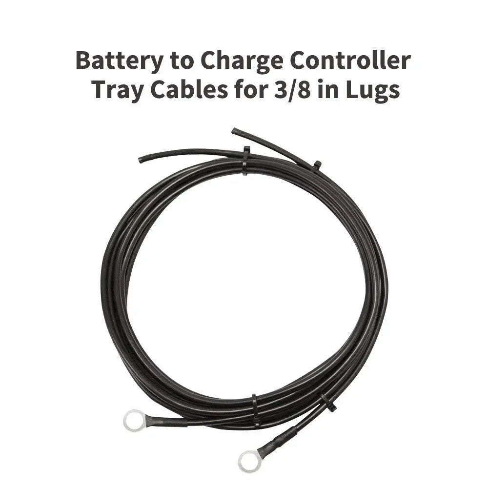 Renogy 16ft 10AWG Battery-to-Charge-Controller Tray Cable Pair
