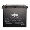 SOK 12V 206Ah heated LiFePO4 battery — SK12V206PH