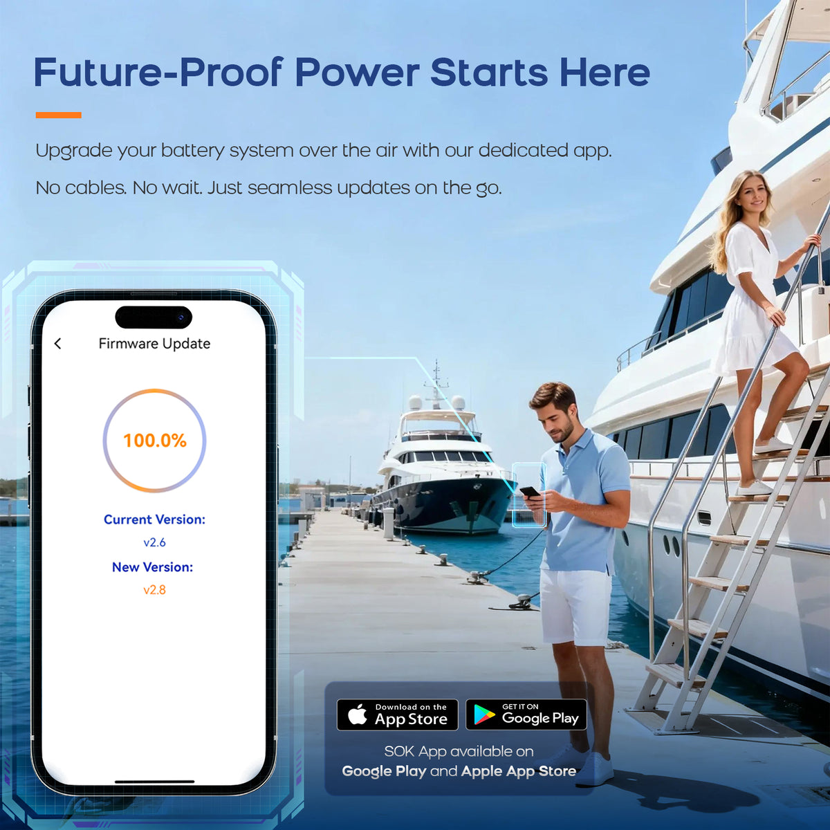 SOK SK12V314PH Bluetooth and OTA communication features