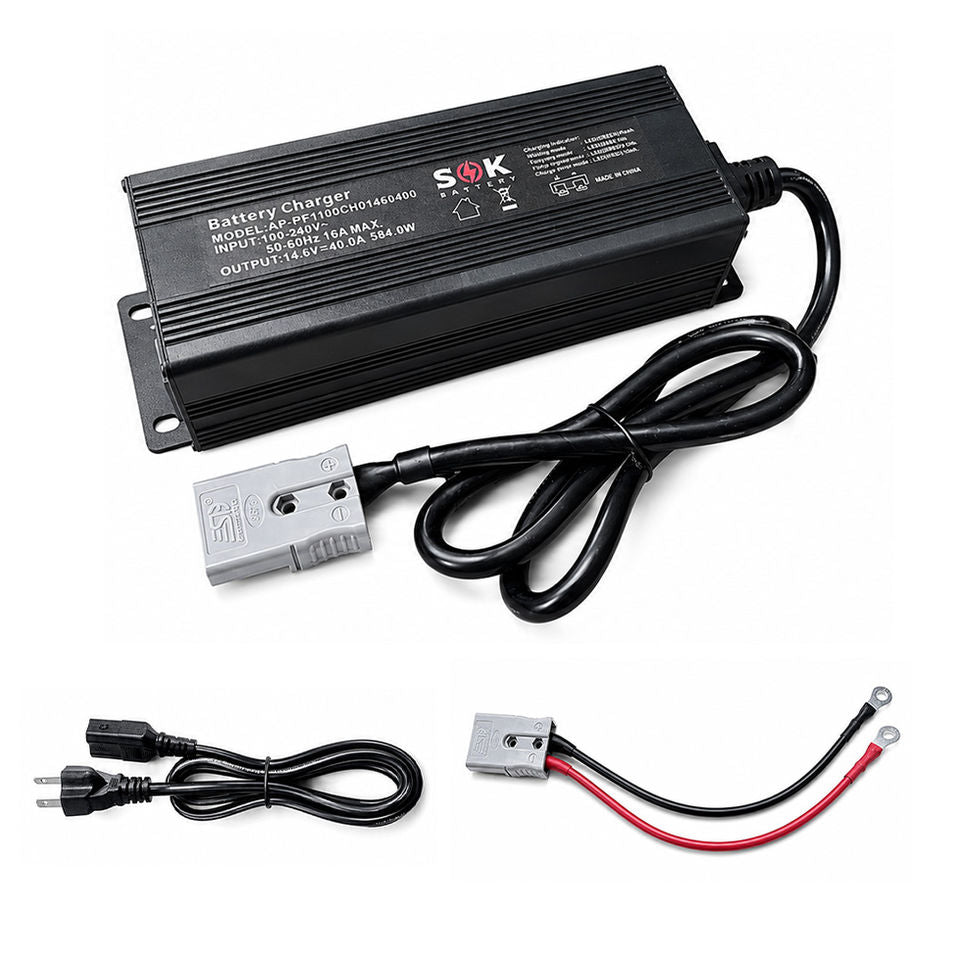 SOK SK12V40A 12V 40A battery charger