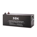 SOK SK24V100 24V 100Ah LiFePO4 battery — 12-pack Hawaii freight package