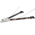 VEVOR Tow Bar, 5500 lbs Towing Capacity with Chains, Powder-Coating Alloy Steel Bumper-Mounted Universal Towing Bar