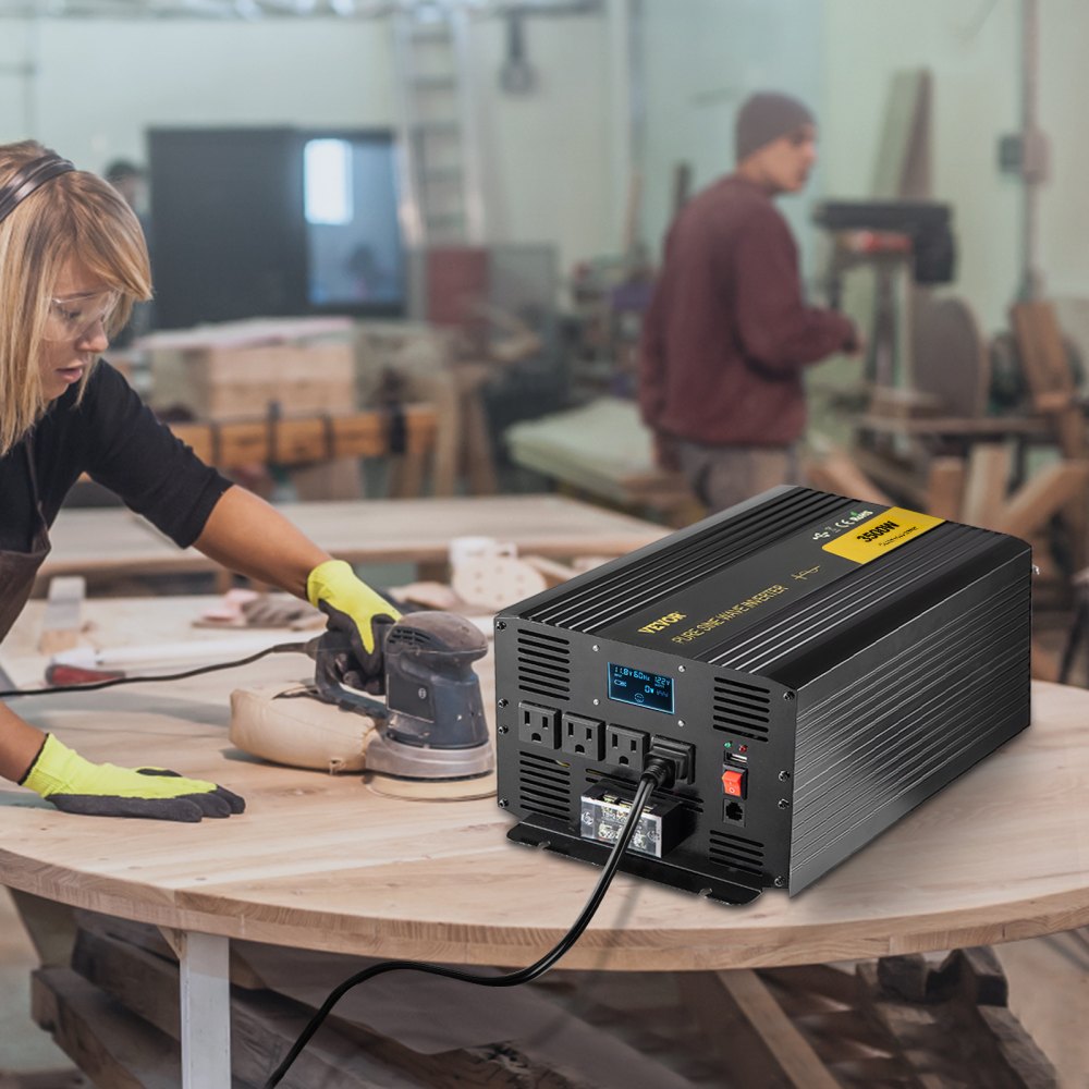 VEVOR 3500W 12V pure sine wave inverter