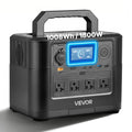 VEVOR 1800W 1008Wh LiFePO4 portable power station
