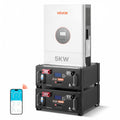VEVOR 5120Wh LiFePO4 home power station with 5000W inverter