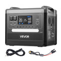 VEVOR 2400W 2160Wh expandable LiFePO4 power station